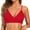 Red, variant on Women's Bikini Tops Only Swimsuit Top Large Bust Swim Top V Neck Bathing Suit Tops