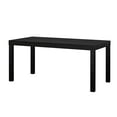 Mainstays Parsons Coffee Table, Black Oak