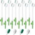 thumbnail image 1 of Cepillo de dientes Didaey con ventosa, 10 unidades, desechables, para el cuidado bucal, 1 of 6