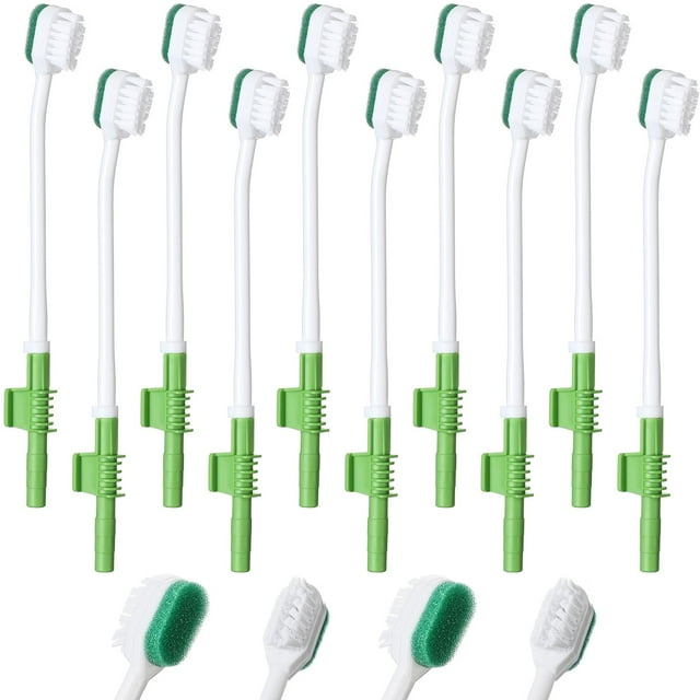 Cepillo de dientes Didaey con ventosa, 10 unidades, desechables, para el cuidado bucal