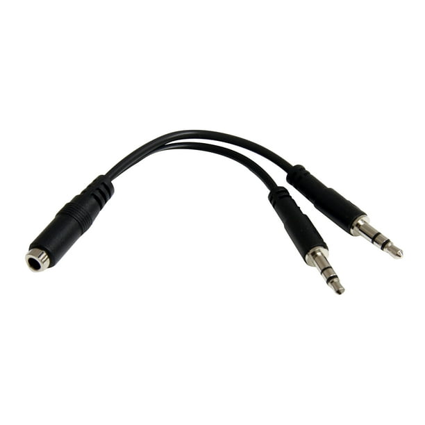 3.5mm 4 Position to 2x 3 Position 3.5mm Headset Splitter