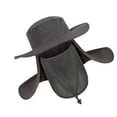 thumbnail image 3 of Sun Protection Hat Fishing Hats Nylon Mens Sun Hat Fast Drying Waterproof Nylon Breathable Mesh Detachable Veil Sun Protection Hat For Outdoor Fishing Camping, 3 of 8