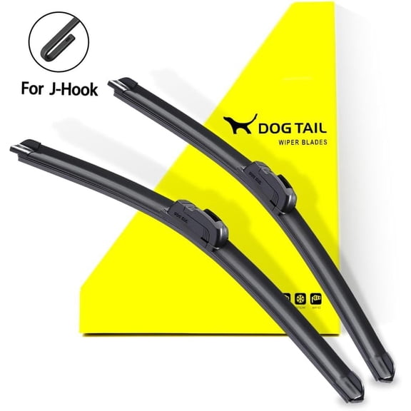 DOGTAIL® 22" 22" OEM QUALITY All Season Wiper Blades for J-Hook