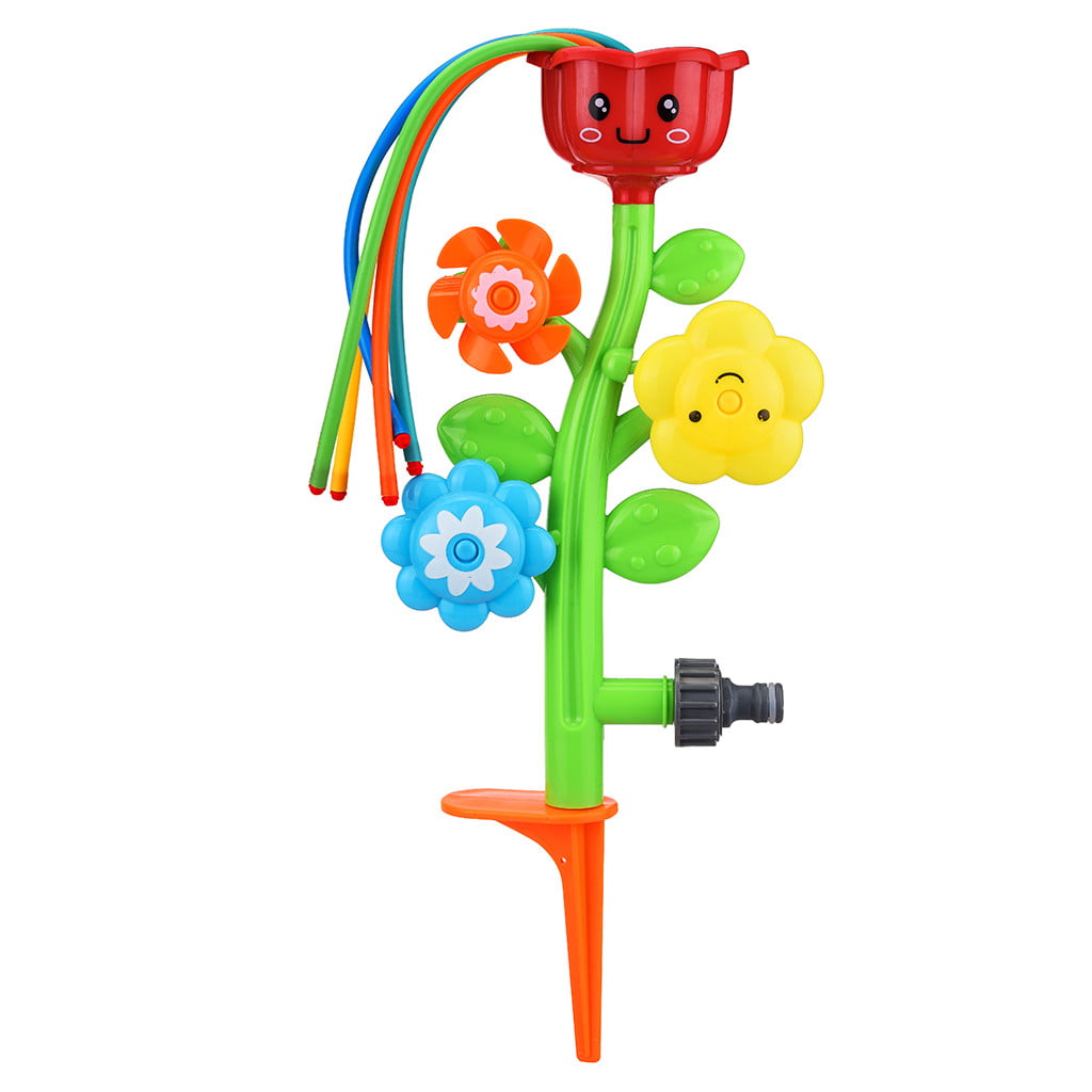Water Sprinkler for Kids Water Toys Splash Flower Spray Toy for Fun Summer Lawn