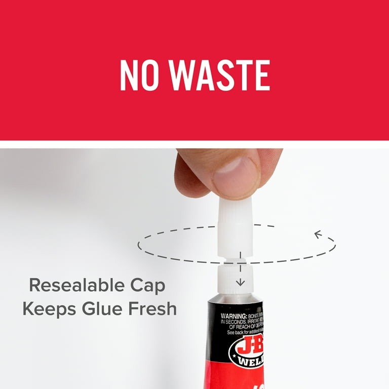 J-B Weld Superweld Extreme Instant Adhesive Glue 1 Hour Dry Time