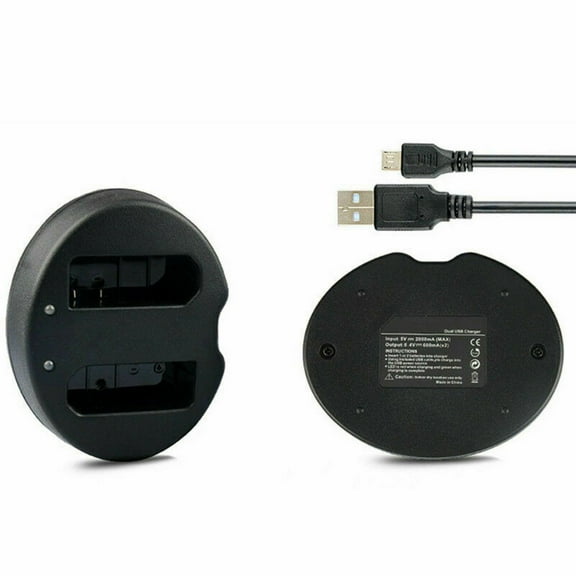 EN-EL14 EN EL14 EN-EL14a USB Dual Charger for Nikon Digital Camera