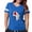 Royal Blue, variant on CafePress - Algeria Under The Magnifying Glass T Shirt - Womens Football Shirt