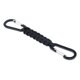 thumbnail image 1 of 10xParacord Llavero Mosquetón Herramienta De Supervivencia Con Mosquetón Negro, 1 of 8