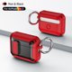 thumbnail image 1 of Audífonos Funda anticaída para con soporte para Apple Airpods Pro 2 (rojo negro) Ndcxsfigh  Para estrenar, 1 of 7