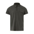 thumbnail image 2 of Gibobby Camisas Tipo Polo para Hombre Polo de Manga Corta de Ajuste clásico de algodón Suave y Liso(Gris,XG), 2 of 5