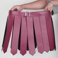thumbnail image 2 of Jiibva Men's Gladiator Costume PU Leather Gladiator Kilt Skirt Punk Style Skirt Belt, 2 of 7