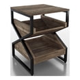 thumbnail image 3 of Norris Storage Wood Reclaimed Oak End Table, 3 of 6