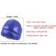 thumbnail image 4 of Paquete de 3 gorro de plumón de , gorro de esquí cálido y suave de invierno con cubierta de poliéster impermeable Cola Sombrero para el invierno, 4 of 8