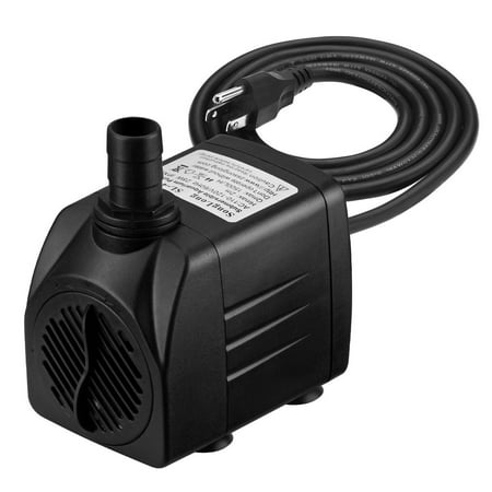 400 GPH Submersible Pump, Magicfly 25W Fountain Water Pump with 5.9ft Power Cord For Pond, Aquarium, Fish Tank