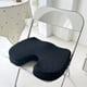 thumbnail image 4 of Cojín de silla de oficina hermoso cojín de silla de cadera de verano transpirable de algodón con memoria cojín de silla sedentaria cojín de pedo cojín de asiento de malla no es sofocante, 4 of 4