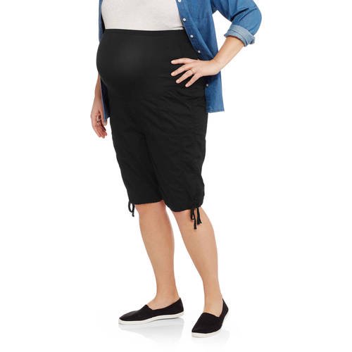 Oh! Mamma Maternity Oh! Mamma Casual Bermuda Shorts with Full Panel