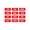Red, variant on DCM Solutions Red Calendar Month Magnets