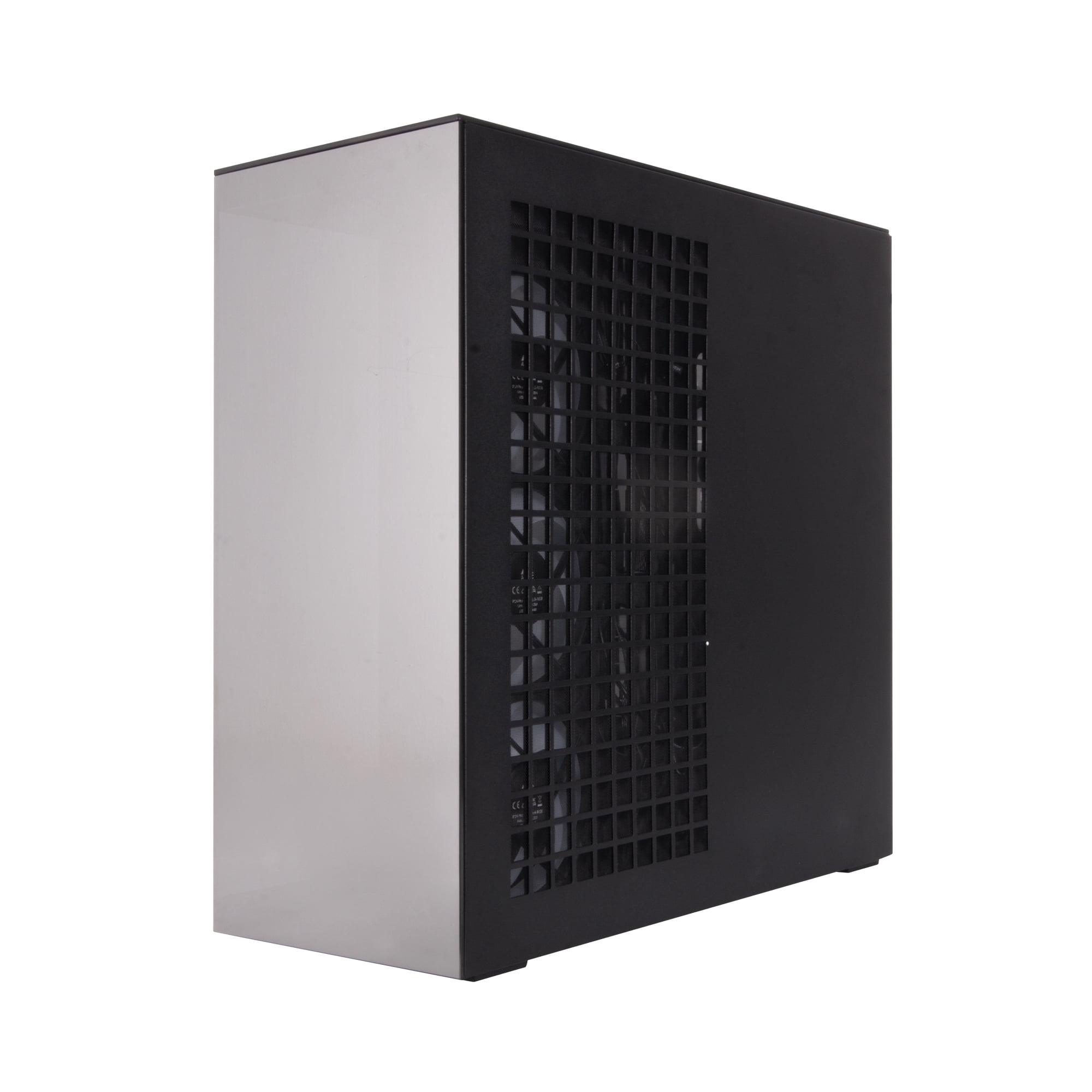 Arctic ACPCC00018A Xtender PC Case-Mid Tower-Tempered Glass Panel-Included A-RGB Fans - Mirror Black