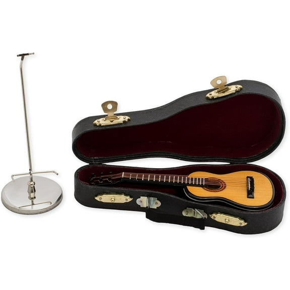 Realistic STEEL STRING GUITAR Miniature Musical Instrument Figurine, Broadway