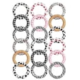 thumbnail image 1 of For 18 Pcs Silicone Beadable O Rings 65mm Silicone Beads Bulk, 1 of 5