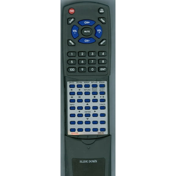 Replacement Remote for SAMSUNG AK59-00103C, RTAK5900103C, AK5900103C, DVDP191, DVDC350, DVDP190, DVDP190XAA