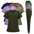 thumbnail image 2 of Women Beautician Spa Workwear Doctor Nurse Nursing Uniforms Pharmacy Dentistry Clothes Pet Shop Vet Work Suit, 2 of 11