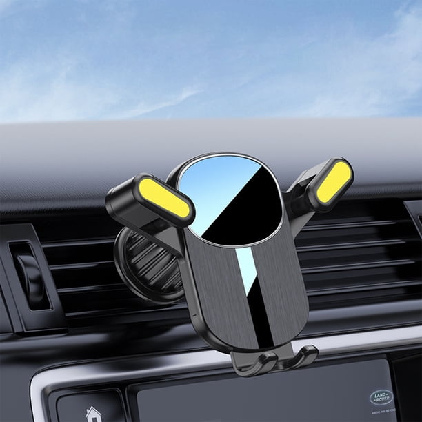 pstuiky Soporte de teléfono para coche con ventosa telescópica soporte para teléfono para coche soporte para tablero de instrumentos con bloqueo automático soporte de navegación