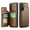 Brown, variant on for Samsung Galaxy A15 Case with Card Holder, Wallet Case for Women Men with RFID Blocking, Durable Leather Kickstand Magnetic Clasp Shockproof Phone Case for Samsung Galaxy A15