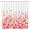 Rouge Rose Blanc, variante sur Rideau de Douche de la Saint-Valentin Rouge Rose Cœur d'Amour Romantique Couple Doux Tissu Décoratif Rideaux de Salle de Bain avec Crochets, Blanc Rose Rouge