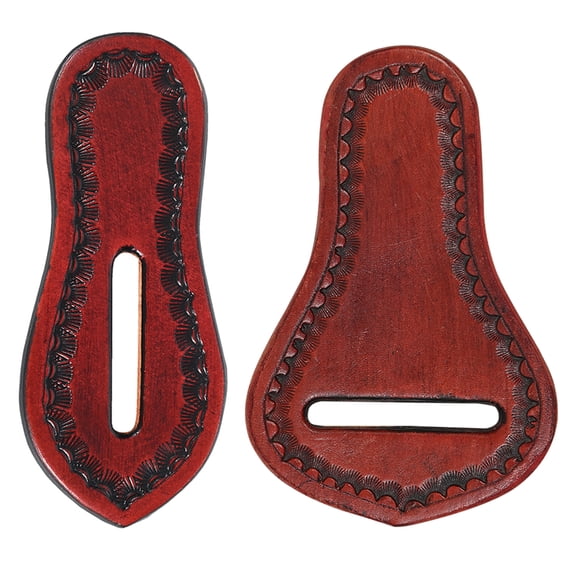 Hilason Western Saddle Repair Leather 1 Latigo Carrier Girth Holder Mahogany