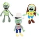 thumbnail image 1 of Basherise 3 piezas Pvz Plant And Zombies Conjuntos de peluche Juguetes Sombrero blanco Zombie Cáscara de huevo Zombie Jersey Zombie Figura de felpa Muñeca Gran regalo para Navidad Cumpleaños Nuevo, 1 of 5