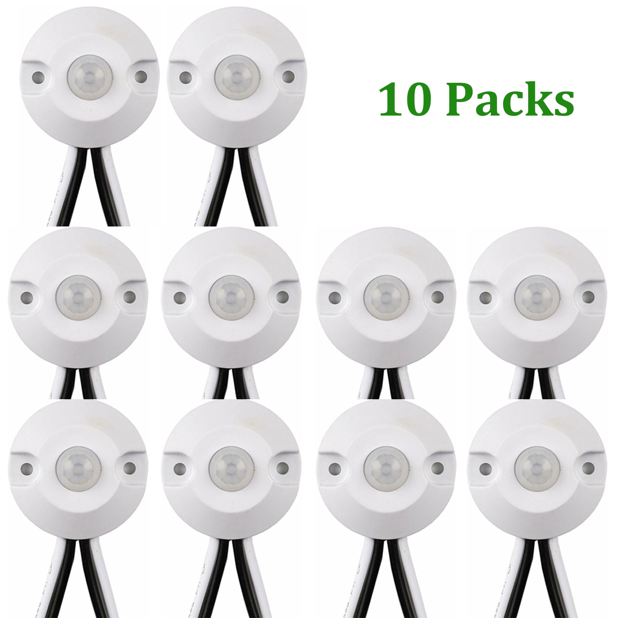 Facon 12V DC PIR Motion Sensor Switch, Use with Strip Lights, LED ...