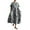 Grey, variant on Summer Dresses for Women Women's Retro Botanical Floral Design Printed Casual Loose Dress With Pocket Sundress Short