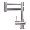 thumbnail image 6 of ALFI brand AB2038-BSS Solid Brushed Stainless Steel Retractable Single Hole Kitchen Faucet, 6 of 12