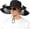 Black, variant on 2-in-1 Hands-Free Hat Fan with Detachable  Fan, UPF 50+ Sun Hat, 3-Speed Adjustable, 2600mAh Rechargeable,for Outdoor