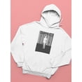thumbnail image 3 of Abstract Man Techno Style Hoodie Women -Image by Shutterstock, Female Small, 3 of 4