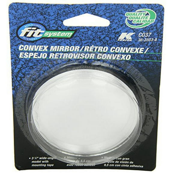 C037 - Fit System 3 3 / 4" Round, 3 3 / 4" Spot Mirror
