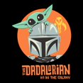 thumbnail image 2 of Mens Star Wars: The Mandalorian Dadalorian Number One T Shirt, 2 of 5