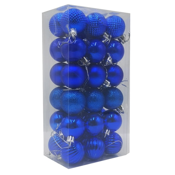 TIMIFIS Christmas Ornaments 36 Pack Christmas Tree Ornaments Set Mini Shatterproof Holiday Ornaments Balls Christmas Decorations - Fall