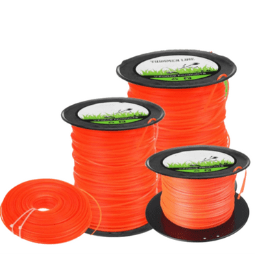 Durable Trimmer String, Direct Replacement 2.7mm Weed Wacker Nylon Line for Lawn Edges