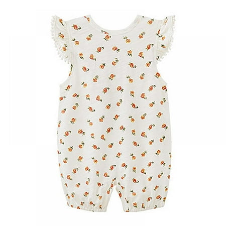 

Baby girls Bodysuits Sleeveless One-Pieces 100% Organic Cotton