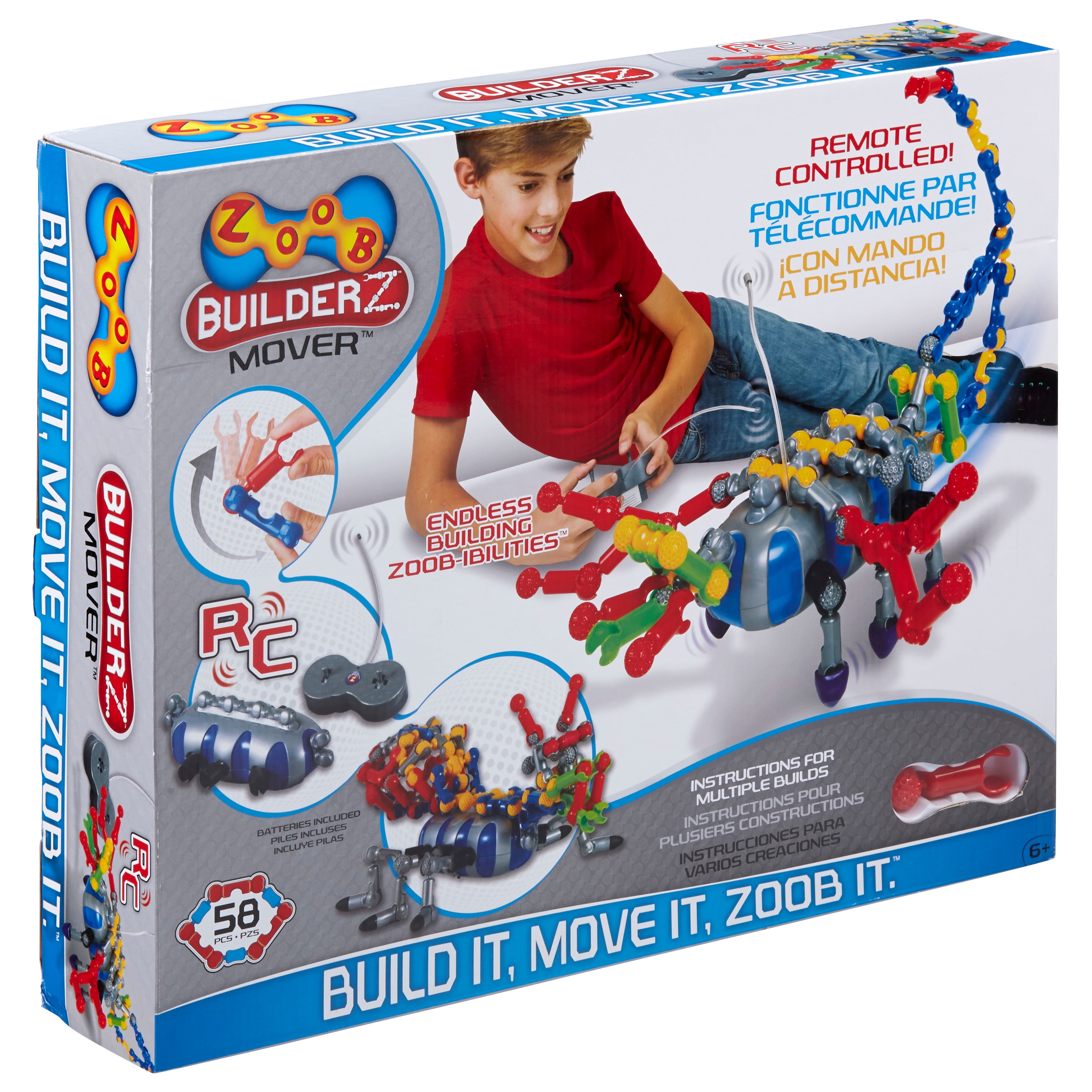 ZOOB BuilderZ RC Mover Kit - Walmart.com - Walmart.com