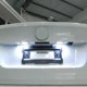 thumbnail image 3 of 1 Pair Led License Plate Light For Mercedes-benz W124 W201 W202 Car License Plate Light, 3 of 5