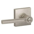 thumbnail image 2 of Schlage J40BRW619COL Broadway Privacy Door Lever Set - Nickel, 2 of 2