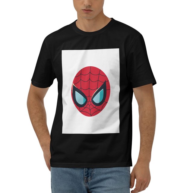 Spider-Man Men's 170g Combed Cotton Short Sleeve T-Shirt
