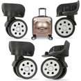 thumbnail image 1 of 4pcs Suitcase Wheels,replacement Spinner Wheels For Universal Suitcase,swivel Suitcase Wheels Replacement Accessory, For Regular Travel Case,trolley S, 1 of 5