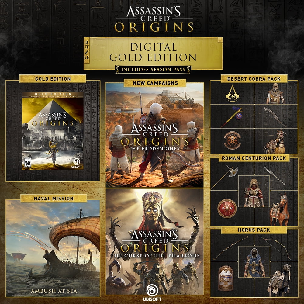 assassin's creed origins gold edition ps4