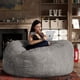 thumbnail image 4 of Puff Cama King Size 2 en 1 Baggy Gris 180 x 180 cm, 4 of 4