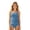 1-Navy343, variant on Wxolcjlv Girls Summer Two Piece Swimsuit Solid Color Tankini Set Bathing Suit, Sizes 7-16