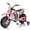 Light Pink, variant on JOYLDIAS 12V Ride On Motorcycle Dirt Bikes for Kids with Training Wheels, Spring Suspension, Rose Pink